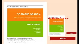 Go Maths Grade 4