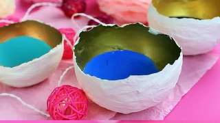 DIY Giant Eggshell Easter Centerpieces