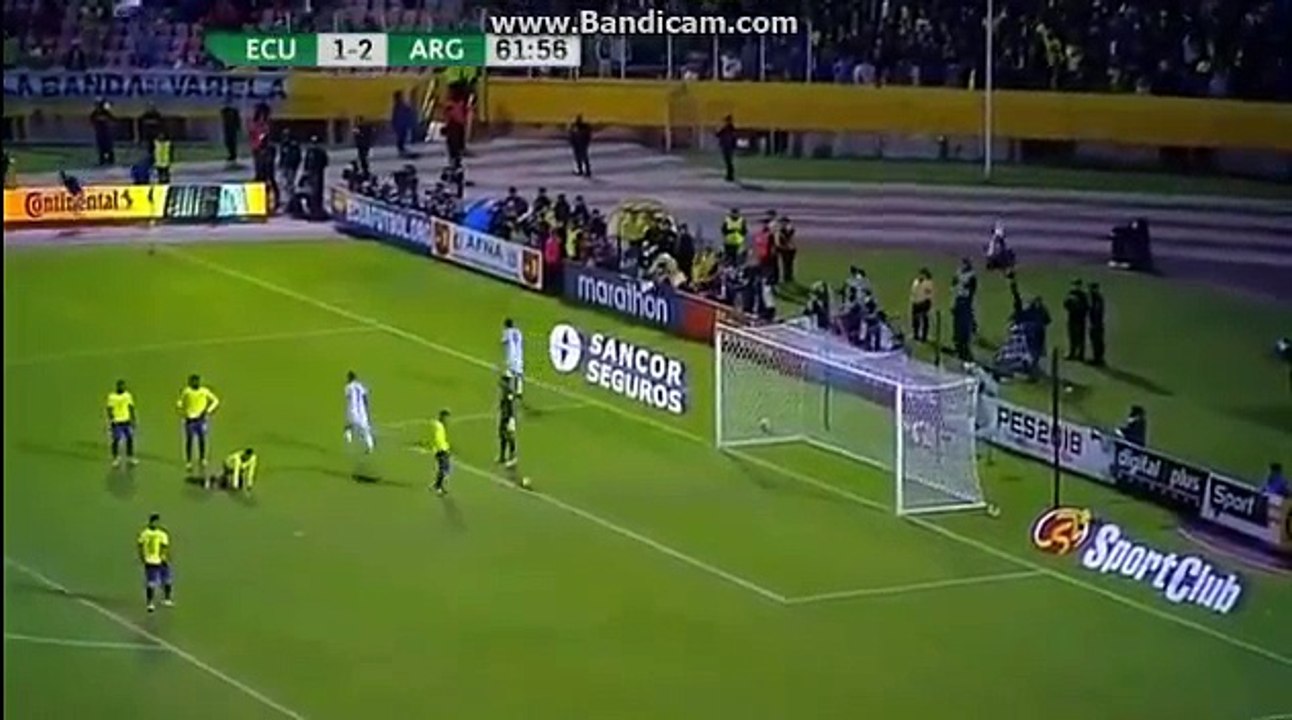 Lionel Messi 3rd GOAL HATRICK - Ecuador vs Argentina 1-3 / 11.10.2017 -