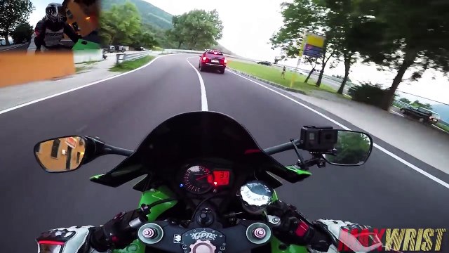 ILLEGAL Motosiklet Sokak Yarışları - Suzuki GSXR 1000 vs BMW S1000RR