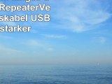 TRIXES 20 m langes aktives USBRepeaterVerlängerungskabel USB 20 Verstärker