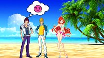 WINX CLUB with Animation Scary Funny Love Story Real Life Bloom Sky Happy Wedding