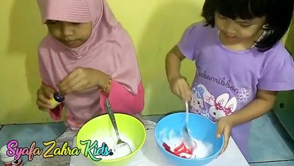 DIY, Easy Slime Tutorial. Cara Membuat Slime mudah