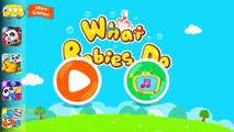 Baby Panda Daily Life - Baby Learn Words and what Babies do Daily Life - Fun BabyBus Kids Game