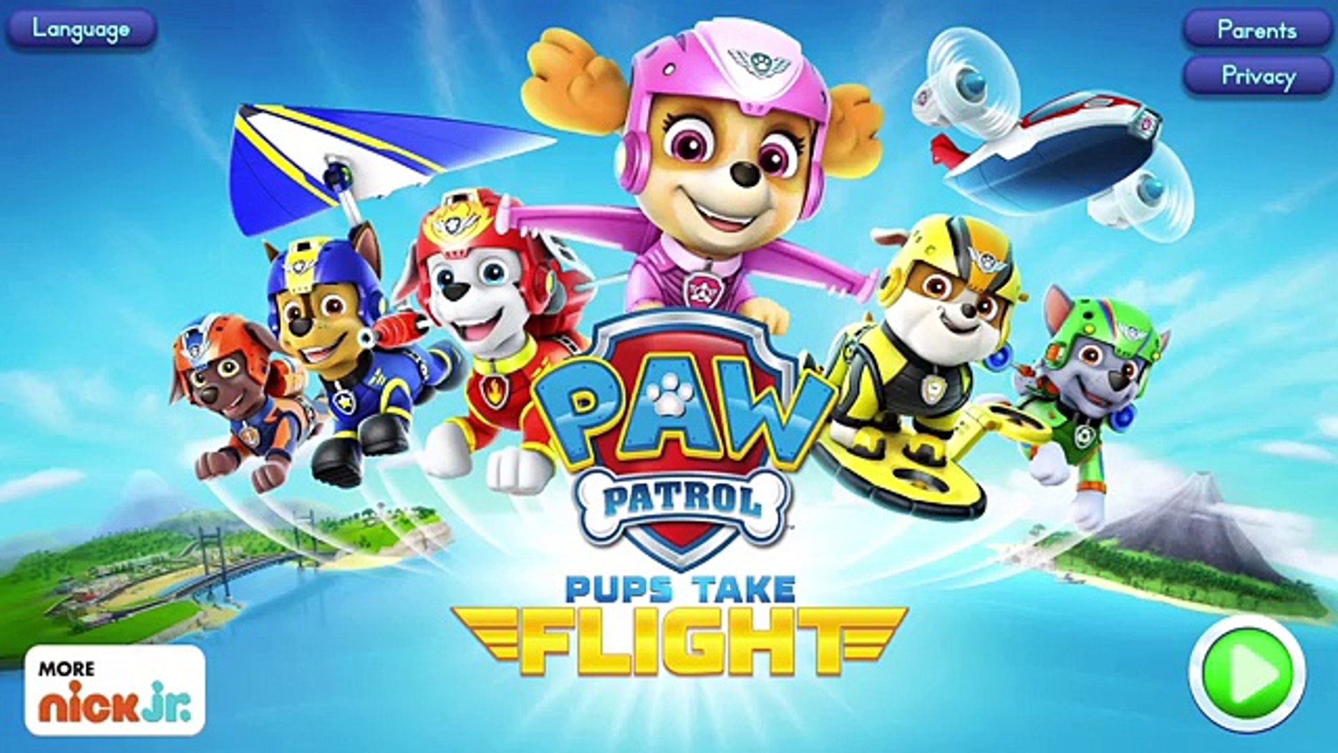 flying marshall paw patrol