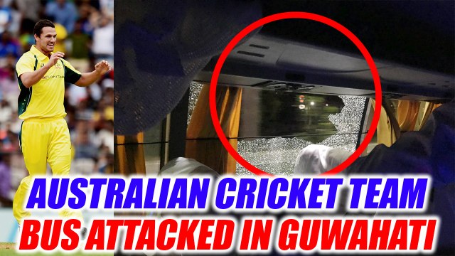 India vs Australia 2nd T20 match : Aussies team bus attacked in Guwahati | Oneindia News
