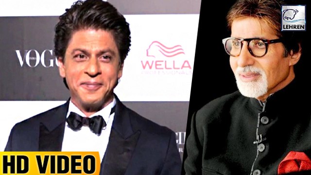 Shah Rukh Khan WISHES Amitabh Bachchan On His 75th Birthday!