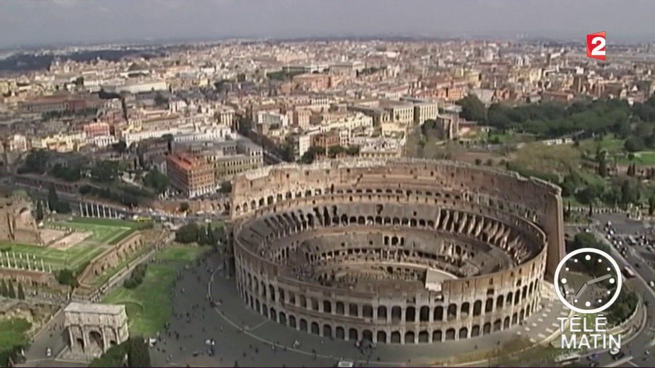 Sans frontières – Rome : le Colisée, d'encore plus haut