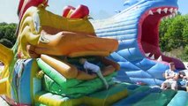 Playground Fun and Bouncy Castle, Slide, Plac zabaw,dmuchańce ,Spielpatz ,Kiddos Play Place for Kids