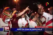 Hinchas se reúnen en Parque Kennedy para celebrar empate de Perú vs. Colombia