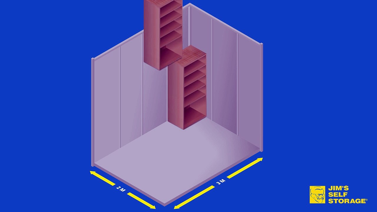 Packing A 2m x 3m Self Storage Unit - Storage Unit Size Guide