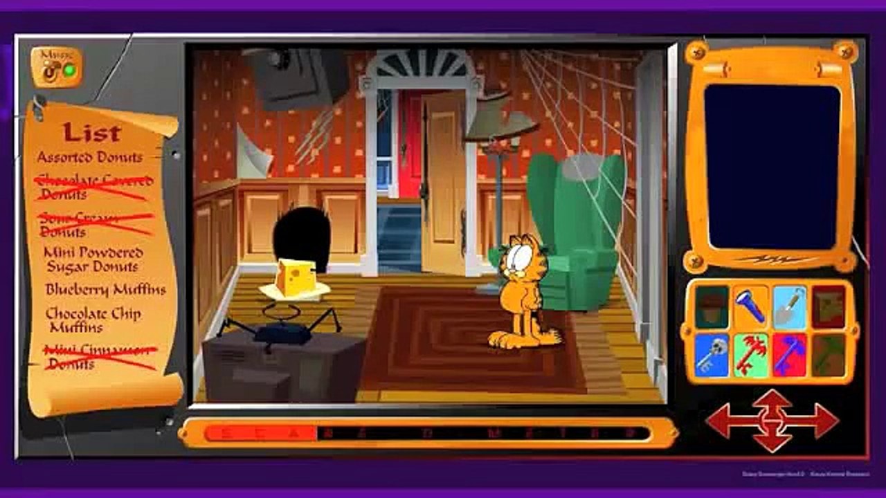 Mini-Lets Play: Garfields Scary Scavenger Hunt I: Part 2/2