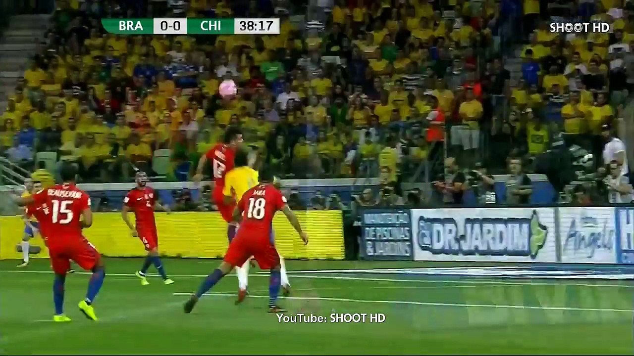 Brazil vs Chile 3-0 - Highlights & Goals - 2018 World Cup Qualifiers 10 October 2017