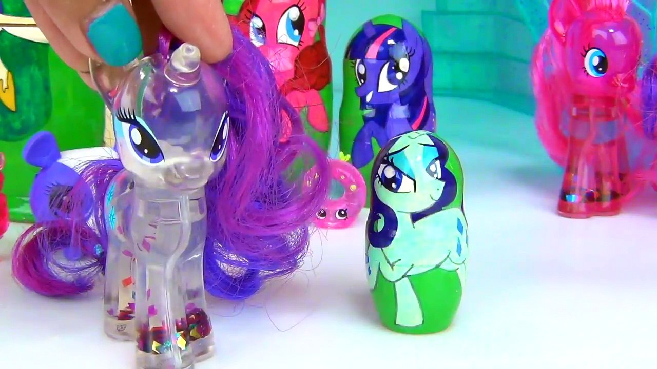 My Little Pony MLP Nesting Matryoshka Doll Stacking Cup Princess Celestia Twilight PinkieRarity TUYC