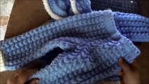 Костюмчик для малыша спицами. Часть 1. suit for baby knitting