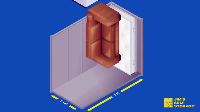 Packing A 1.4m x 3m Self Storage Unit - Storage Unit Size Guide