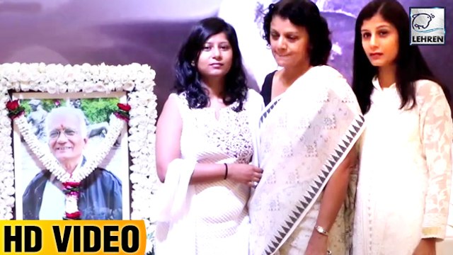 Kundan Shah's Family Gets Emotional At His Prayer Meet