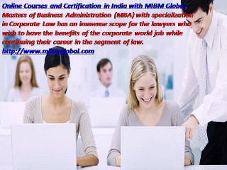 Online Courses and Certification in India