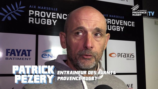 Provence Rugby / Chambéry : la réaction de Patrick Pezery