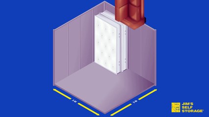 Packing A 3m x 3m Self Storage Unit - Storage Unit Size Guide