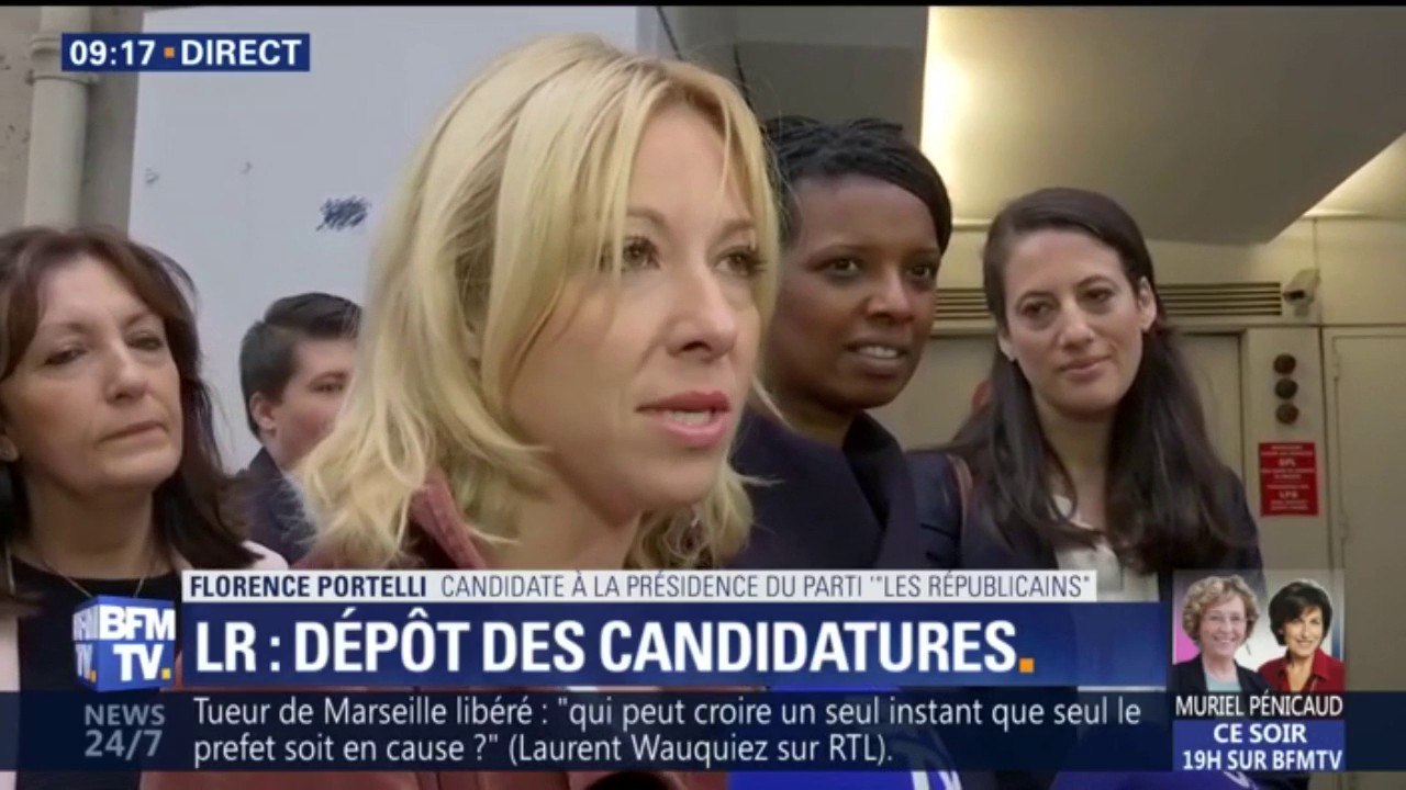 Les Républicains: Florence Portelli dépose sa candidature à la présidence du parti