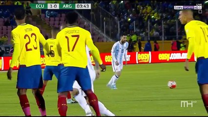 Equateur 1 - 3 Argentine le résumé en 3 minutes avec un Messi énorme !