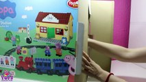 Peppa Pig PlayBIG Bloxx Train Station Construction Set ◕ ‿ ◕ Peppa Pig Toys Videos for Kids