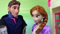 Disney Frozen Series Prince Hans Princess Anna Horse Stables Kristoff Queen Part 12 Barbie Dolls
