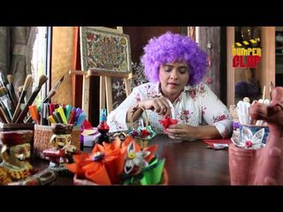 Learn to make "BUTTONHOLE FLOWER" with ARTY CRAFTY AUNTY