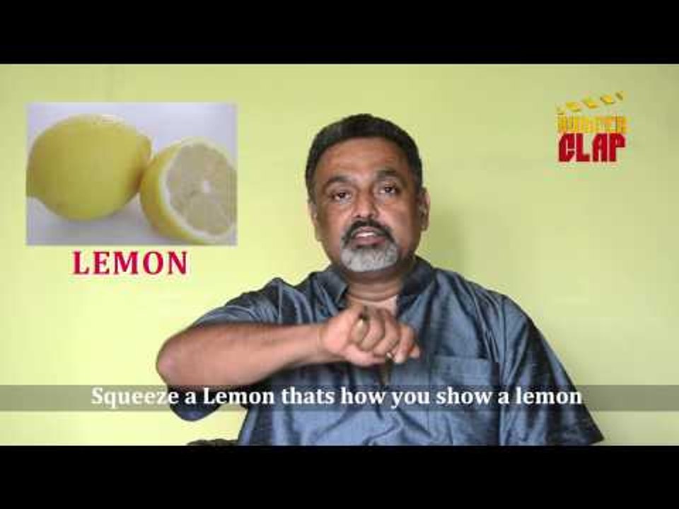 Learn Indian Sign language "Some Fruits & Vegetables" #GetStarted