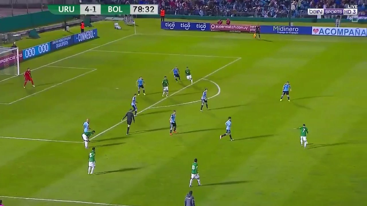 أهداف مباراة أوروجواي و بوليفيا 4-2 سواريز يسجل...