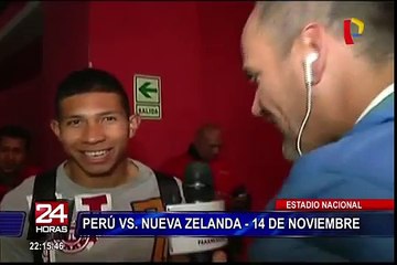 Edison Flores: "Un compañero de mi equipo está en la selección de Nueva Zelanda"