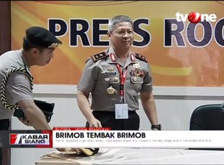 Penembakan Antar Sesama Anggota Brimob