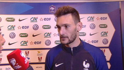 Qualifications Coupe du Monde 2018 - LLoris heureux de faire une nouvelle coupe du monde