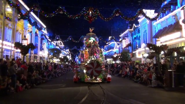 Mickeys Once Upon a Christmastime Parade at Mickeys Very Merry Christmas Party - Magic Kingdom