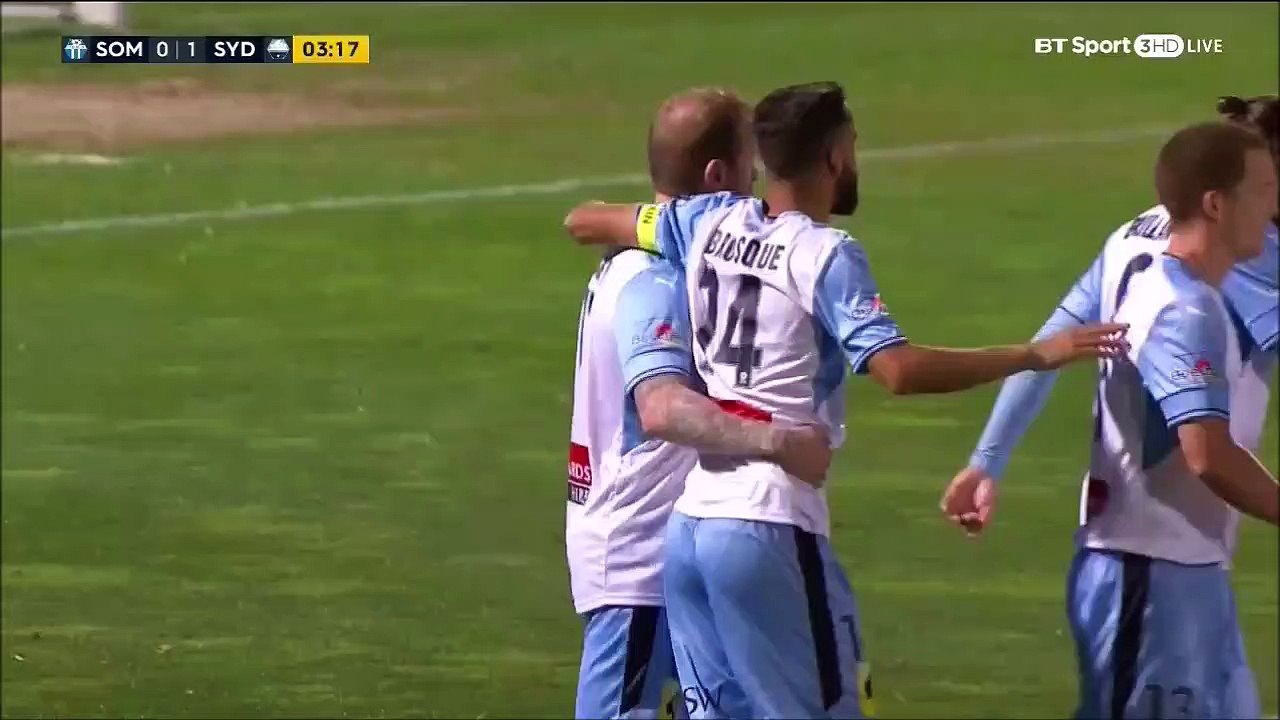 0-1 David Carney Goal Australia  FFA Cup  Semifinal - 11.10.2017 South Melbourne 0-1 Sydney FC