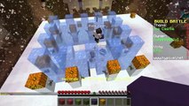 BUILD BATTLE - Building Ice Castles and Birthday Challenge - Minecraft