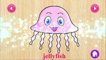 Learn Names of Sea Animals Kids Learning with Preschool Sea Animals Puzzle by Smart Joy Studio