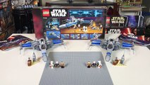 Lego X-Wing VS Lepin X-Wing Comparison Review