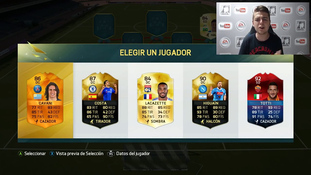 FUT DRAFT con YOUTUBERS !!!!