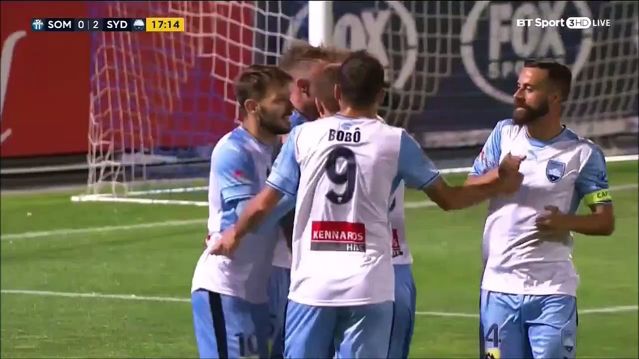 0-2 Jordy Buijs Goal Australia  FFA Cup  Semifinal - 11.10.2017 South Melbourne 0-2 Sydney FC