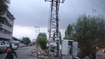 Varto'da Elektrik Trafosu Patladı
