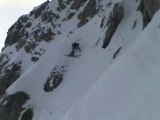 Pointe blanche Face Nord Est,massif des Aravis