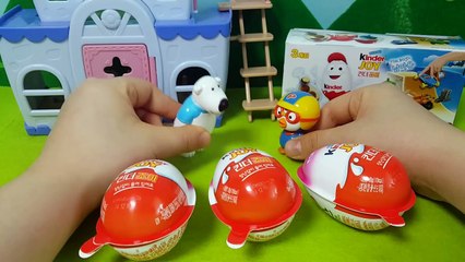 Download Video: ★뽀로로 장난감 애니 킨더조이 신제품 디즈니 미니 여아용 까기 놀이 남아용 속았음 kinder joy 뽀팝TV