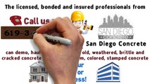 San Diego Concrete Contractors, Colored Concrete San Diego