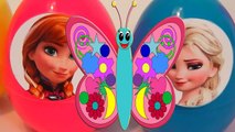 8 huevos sorpresa de Frozen de los dibujos animados las princesas Elsa Anna Olaf de colores