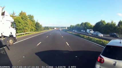 Cette voiture a eu beaucoup de chance !