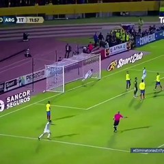 Leo Messi Hat Trick vs. Ecuador