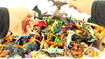 500 toy dinosaurs stacked - 500  Dinosaur collection toys - Jurassic World Lego
