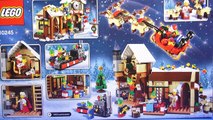 Лего Мастерская Санты Обзор 10245 - Lego Creator 10245 Santas Workshop Review